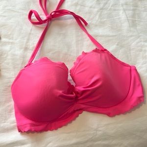 hot pink Victorias Secret bikini top